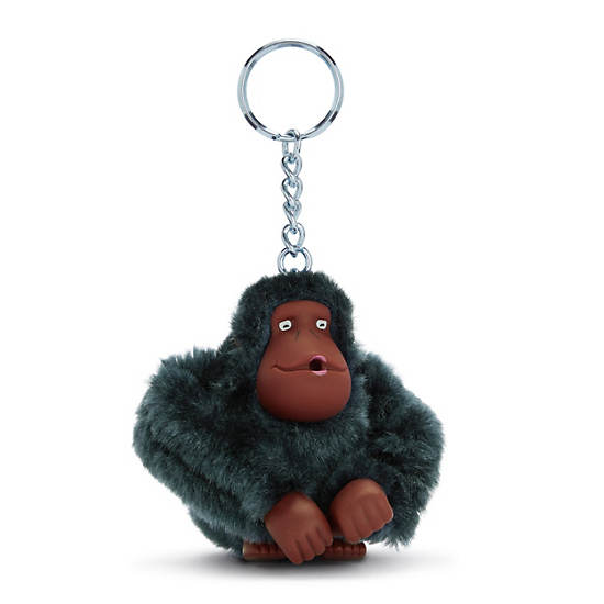 Kipling Sven Monkey Keychain Accessories True Blue Tonal | AU 1993UZ